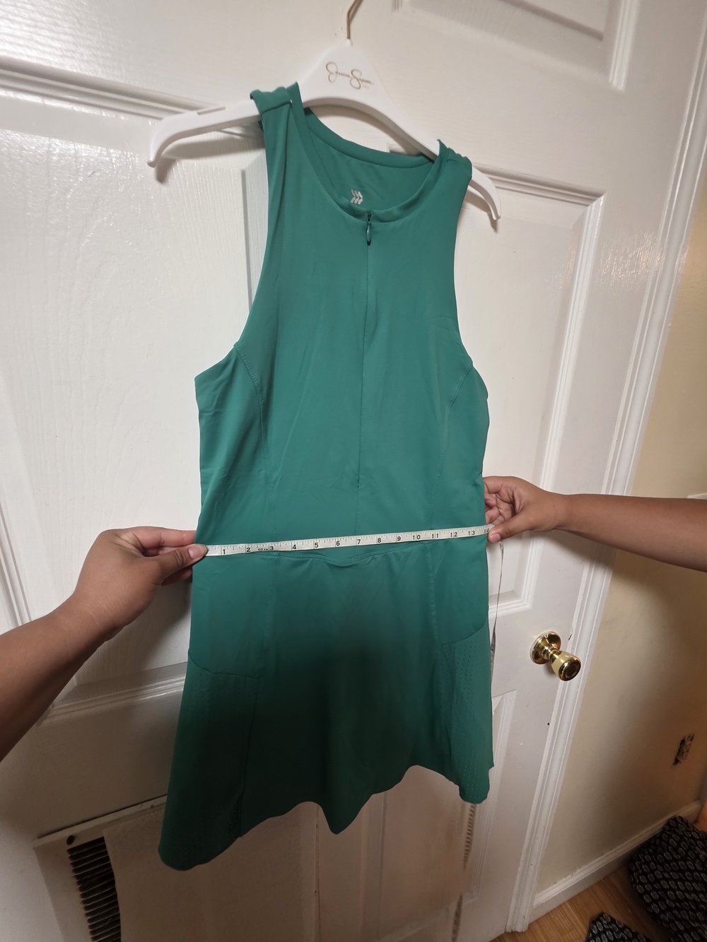 All In Motion Women's Active Dress with Built-in Shorts & Pockets - Green Size M - Picture 7 of 9